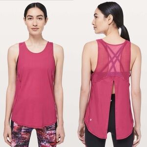 Lululemon Sculpt Tank Tie Back